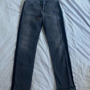 Sisley jeans with velvet size 29
